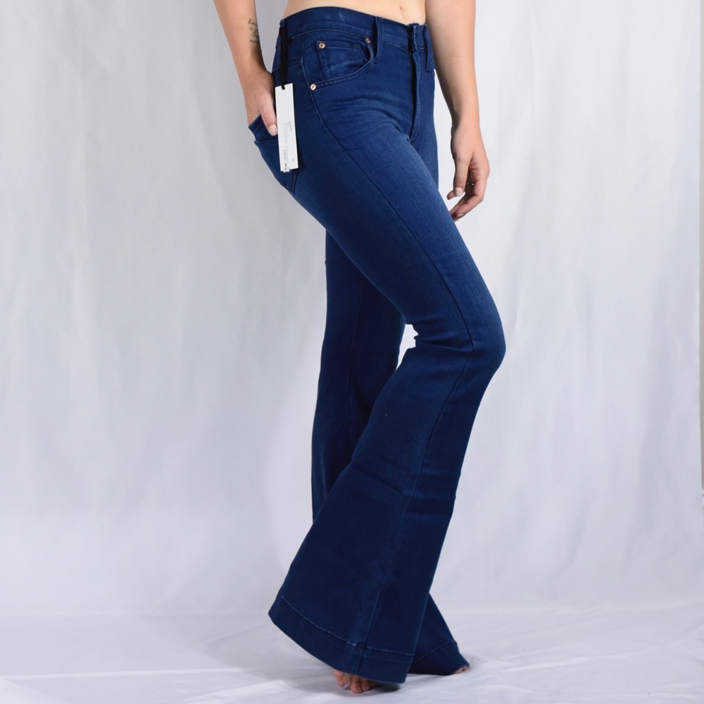 James Jeans Women's Flare & Wide Leg Jeans - Blue